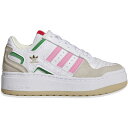 adidas アディダス レディース スニーカー 【adidas Forum XLG White Bliss Pink (Women's)】 サイズ US_8.5(25.5cm) Cloud White/Bliss Pink/Green(4)