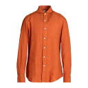 【送料無料】 フィナモレ 1925 メンズ シャツ トップス Shirts Orange