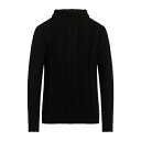 バーク 【送料無料】 バーク メンズ ニット&セーター アウター Turtlenecks Black