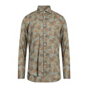 【送料無料】 ダンディライフ バイ バルバ メンズ シャツ トップス Shirts Military green