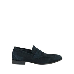 【送料無料】 ハンドレッド 100 メンズ スリッポン・ローファー シューズ Loafers Midnight blue