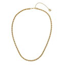 XeB[u }f fB[X lbNXE`[J[Ey_ggbv ANZT[ Rope Chain Necklace Gold-tone