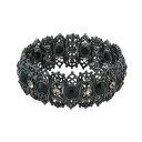 2028 fB[X uXbgEoOEANbg ANZT[ Black-Tone Stretch Bracelet Black