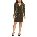 g~[ qtBK[ fB[X s[X gbvX Plus Size Shimmer Knit Sheath Dress Bronze Black