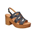 ベラヴィータ レディース サンダル シューズ Women's Pri-Italy Platform Sandals Navy Leather