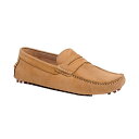 カルロスサンタナ メンズ スリッポン・ローファー シューズ Men's Ritchie Driver Loafer Slip-On Casual Shoe Camel