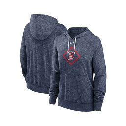 ナイキ レディース パーカー・スウェットシャツ アウター Women's Navy Boston Red Sox Diamond Icon Gym Vintage-Like Pullover Hoodie Navy