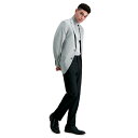 PlXR[ Y JWApc {gX Men's Slim-Fit Shadow Check Dress Pants Black
