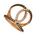 @ fB[X O ANZT[ Nude Diamondu & Chocolate Diamond&reg; Ombr&eacute; Ring (3/4 ct. t.w.) in 14k Rose Gold Rose Gold