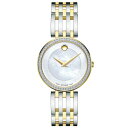 モバド モバド レディース 腕時計 アクセサリー Women's Swiss Esperanza Diamond (1/4 ct. t.w.) Two-Tone PVD Stainless Steel Bracelet Watch 28mm Two-Tone