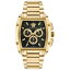 ヴェルサーチ メンズ 腕時計 アクセサリー Men's Swiss Chronograph Dominus Gold Ion Plated Bracelet Watch 42x50mm Ip Yellow Gold