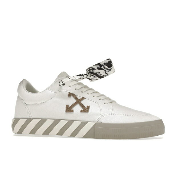 OFF-WHITE オフホワイト メンズ スニーカー 【OFF-WHITE Vulc Low Eco Canvas White Grey】 サイズ US_9(27.0cm) White/Grey