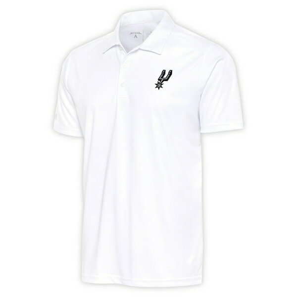 アンティグア メンズ ポロシャツ トップス San Antonio Spurs Antigua Apex Polo White