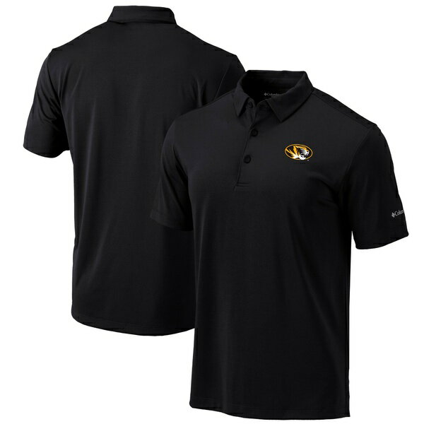 コロンビア ポロシャツ メンズ コロンビア メンズ ポロシャツ トップス Missouri Tigers Columbia OmniWick Drive Polo Black