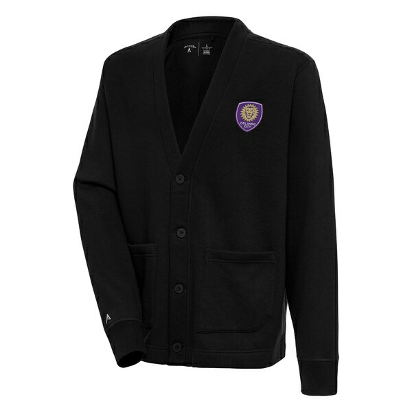 AeBOA Y Vc gbvX Orlando City SC Antigua Victory Cardigan Black