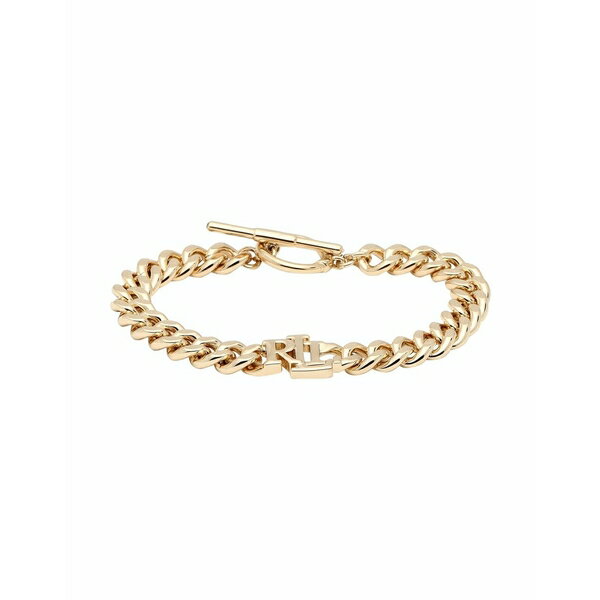 【送料無料】 ラルフローレン レディース ブレスレット・バングル・アンクレット アクセサリー Lauren Ralph Lauren gold intricate and bold bracelet Gold