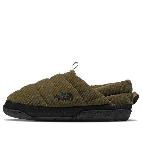 THE NORTH FACE Ρե  ˡ THE NORTH FACE Corduroy Nuptse Mules 'Military Olive' NF0A7W4M-WMB  US_8(26.0cm)