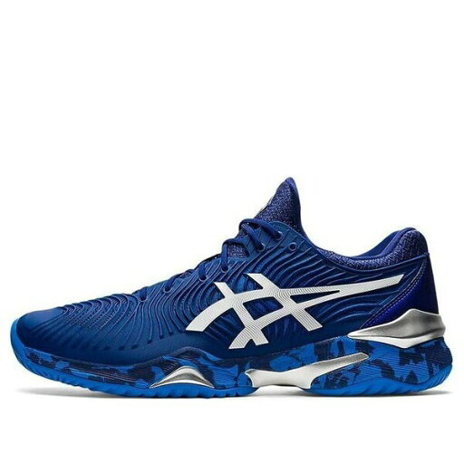 ASICS アシックス メンズ スニーカー 【ASICS Court FF Novak 'Blue Print Camo' 1041A089-403】 サイズ US_8(26.0cm) ASICS アシックス メンズ スニーカー 【ASICS Court FF Novak 'Blue Print Camo' 1041A089-403】 サイズ US_8(26.0cm)
