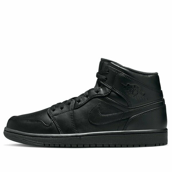 Air Jordan ジョーダン メンズ スニーカー 【Air Jordan 1 Mid 'Triple Black' 2022 554724-093】 サイズ US_7.5(25.5cm)