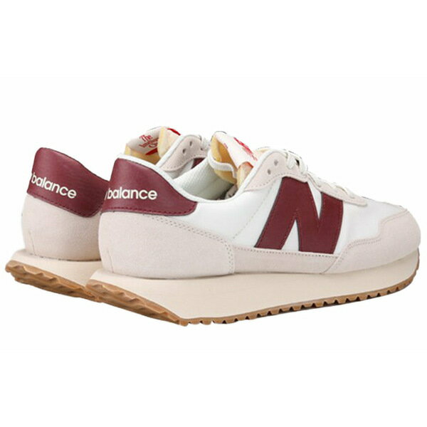 New Balance ニューバランス メンズ スニーカー 【New Balance 237 'White Burgundy' MS237SB】 サイズ US_M_4