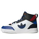 adidas アディダス メンズ スニーカー 【adidas originals Drop Step Mid-Top Sneakers White/Black/Blue GW6188】 サイズ US_M_4.5