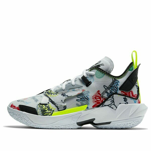 Air Jordan ジョーダン メンズ スニーカー 【Air Jordan Why Not Zer0.4 PF 'Graffiti' DD4886-007】 サイズ US_M_3.5