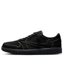 Air Jordan ジョーダン メンズ スニーカー 【Air Jordan 1 Low OG SP x Travis Scott 'Black Phantom' DM7866-001】 サイズ US_7(25.0cm)