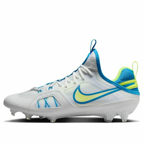 楽天astyNike ナイキ メンズ スニーカー 【Nike Huarache 9 Varsity LAX SE 'White Volt Vivid Blue' FZ3620-100】 サイズ US_10.5（28.5cm）