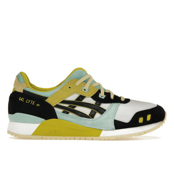 ASICS アシックス メンズ スニーカー 【ASICS Gel-Lyte III OG】 サイズ US_7.5(25.5cm) White Black Moss Green Blue