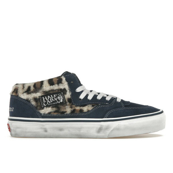 Vans バンズ メンズ スニーカー 【Vans Half Cab】 サイズ US_13(31.0cm) Supreme Leopard Navy