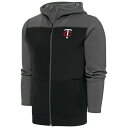 AeBOA Y p[J[EXEFbgVc AE^[ Minnesota Twins Antigua Protect FullZip Hoodie Steel