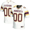 ゲームデイグレーツ メンズ ユニフォーム トップス Minnesota Golden Gophers GameDay Greats NIL PickAPlayer Football Jersey White