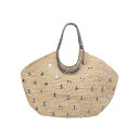 パコ・ラバンヌ レディース トートバッグ バッグ Cabas Basket Bag Natural/silver