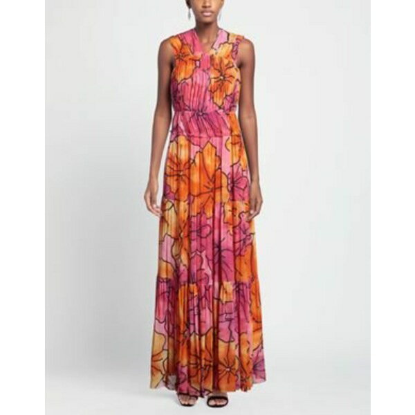 【送料無料】 ピンク メモリーズ レディース ワンピース トップス Maxi dresses Orange