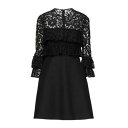 【送料無料】 ヴァレンティノ ガラヴァーニ レディース ワンピース トップス Mini dresses Black