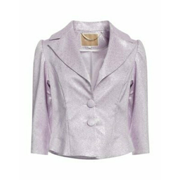 【送料無料】 コッカ レディース ジャケット&ブルゾン アウター Blazers Purple