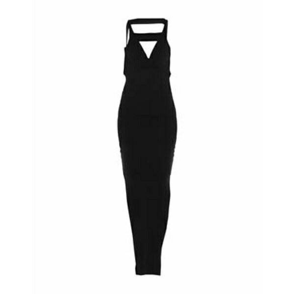 【送料無料】 リックオウエンス レディース ワンピース トップス Maxi dresses Black