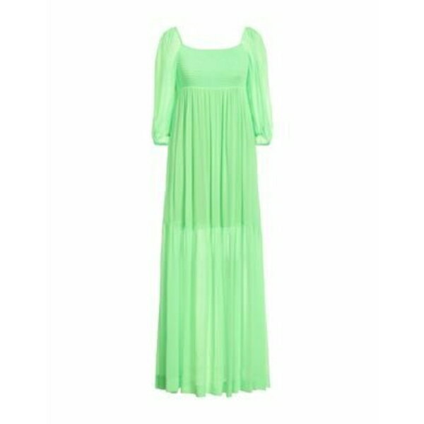 【送料無料】 アニエバイ レディース ワンピース トップス Maxi dresses Green