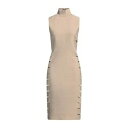 【送料無料】 アラ レディース ワンピース トップス Midi dresses Beige
