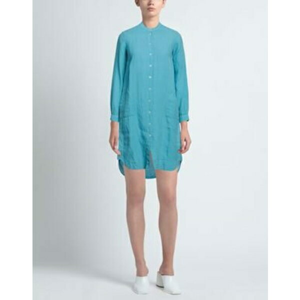 【送料無料】 フェデーリ レディース ワンピース トップス Mini dresses Azure