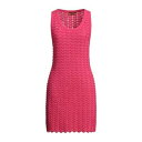 【送料無料】 ミッソーニ レディース ワンピース トップス Mini dresses Pink