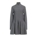 【送料無料】 カイト レディース ワンピース トップス Mini dresses Grey