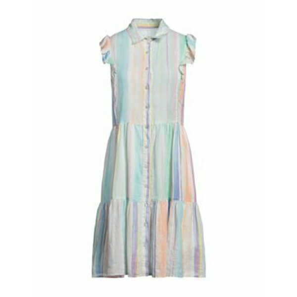 【送料無料】 120%リノ レディース ワンピース トップス Midi dresses Green