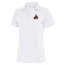 アンティグア レディース ポロシャツ トップス Arizona Coyotes Antigua Women's Team Logo Tribute Polo White