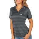 アンティグア レディース ポロシャツ トップス Las Vegas Desert Dogs Antigua Women's Compass Polo Gray