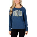 コンセプトスポーツ レディース パーカー・スウェットシャツ アウター Philadelphia Union Concepts Sport Women's Mainstream Terry Long Sleeve Top Navy