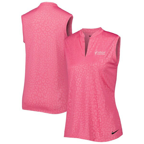 ʥ ǥ ݥ ȥåץ 2023 Valspar Championship Nike Women's Victory Performance Sleeveless Polo Pink