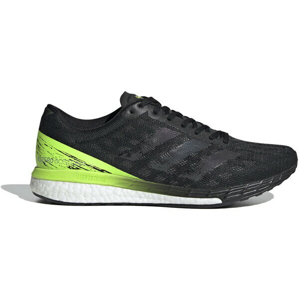 adidas アディダス メンズ スニーカー 【adidas Adizero Boston 9 Black Signal Green】 サイズ US_7(25.0cm) Core Black/Core Black/Signal Green