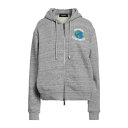 【送料無料】 ディースクエアード レディース パーカー・スウェットシャツ アウター Sweatshirts Grey