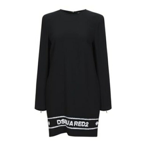 【送料無料】 ディースクエアード レディース ワンピース トップス Mini dresses Black 【送料無料】 ディースクエアード レディース ワンピース トップス Mini dresses Black